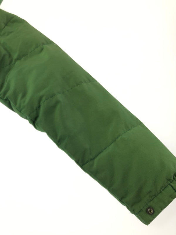 【中古品】【メンズ】 SIERRA DESIGNS シェラデザイン HOODED DOWN SIERRA JACKET 7951 フーデッド ダウン シエラ ジャケット アウター 144-260930-rt-10-tagh サイズ：S カラー：グリーン/ベージュ 万代Net店