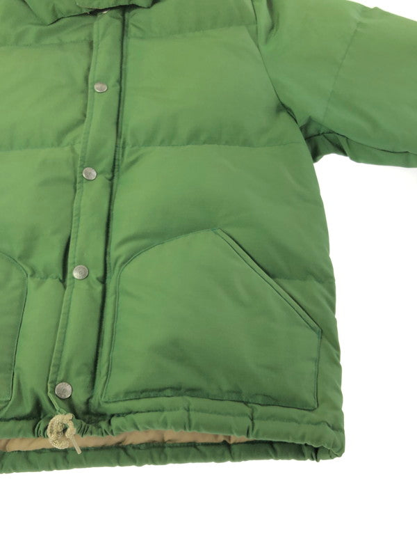 【中古品】【メンズ】 SIERRA DESIGNS シェラデザイン HOODED DOWN SIERRA JACKET 7951 フーデッド ダウン シエラ ジャケット アウター 144-260930-rt-10-tagh サイズ：S カラー：グリーン/ベージュ 万代Net店