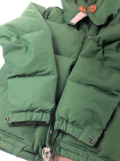 【中古品】【メンズ】 SIERRA DESIGNS シェラデザイン HOODED DOWN SIERRA JACKET 7951 フーデッド ダウン シエラ ジャケット アウター 144-260930-rt-10-tagh サイズ：S カラー：グリーン/ベージュ 万代Net店