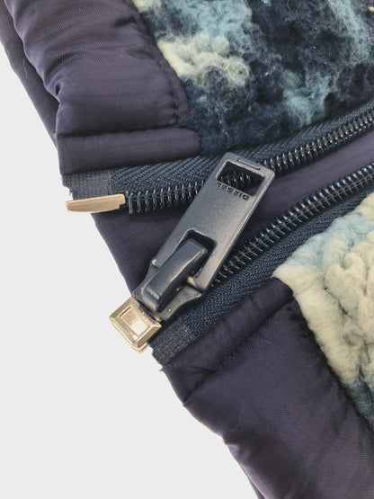 【中古品】【メンズ】 DIESEL ディーゼル S-KAMELION FLEECE JACKET A03259 カメレオン フリース ジャケット アウター 141-260924-rt-46-tagh サイズ：M カラー：ブルー 万代Net店