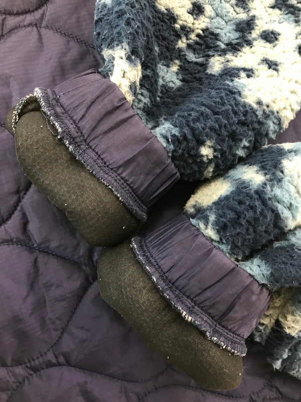 【中古品】【メンズ】 DIESEL ディーゼル S-KAMELION FLEECE JACKET A03259 カメレオン フリース ジャケット アウター 141-260924-rt-46-tagh サイズ：M カラー：ブルー 万代Net店