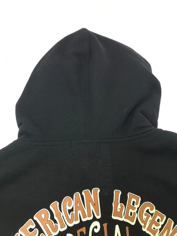 【中古品】【メンズ】 VANSON バンソン AMERICAN LEGEND SPECIAL ZIP UP HOODIE BLACK アメリカン レジェンド スぺシャル ジップアップ フーディー パーカー 145-260924-rt-15-tagh サイズ：XXL カラー：ブラック 万代Net店