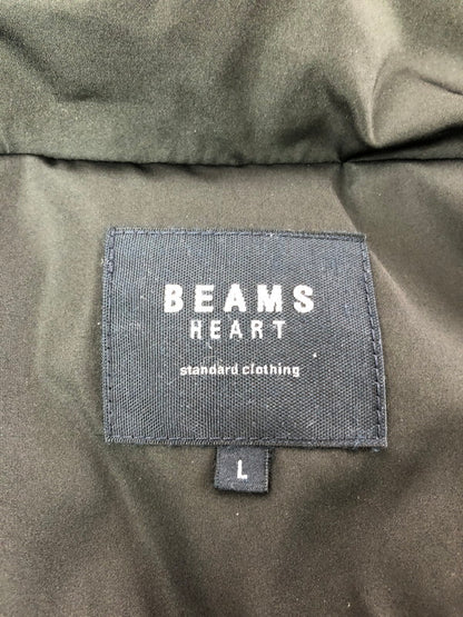 【中古品】【メンズ】 BEAMS HEART ビームスハート PADDING JACKET BEIGE 中綿 ジャケット アウター 147-260930-rt-03-tagh サイズ：L カラー：ベージュ 万代Net店