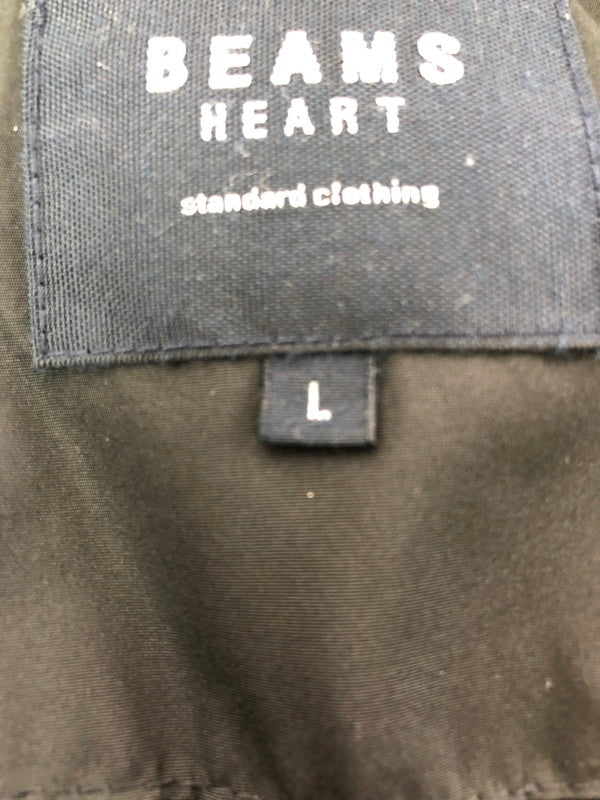 【中古品】【メンズ】 BEAMS HEART ビームスハート PADDING JACKET BEIGE 中綿 ジャケット アウター 147-260930-rt-03-tagh サイズ：L カラー：ベージュ 万代Net店