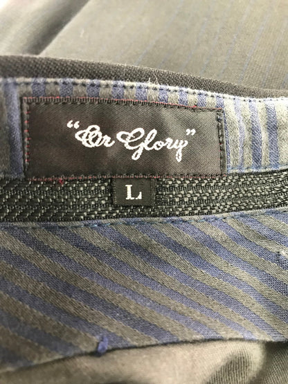 【中古品】【メンズ】 OR GLORY オアグローリー SUIT SET UP セットアップ スーツ 140-260930-rt-20-tagh サイズ：L カラー：ブラック 万代Net店