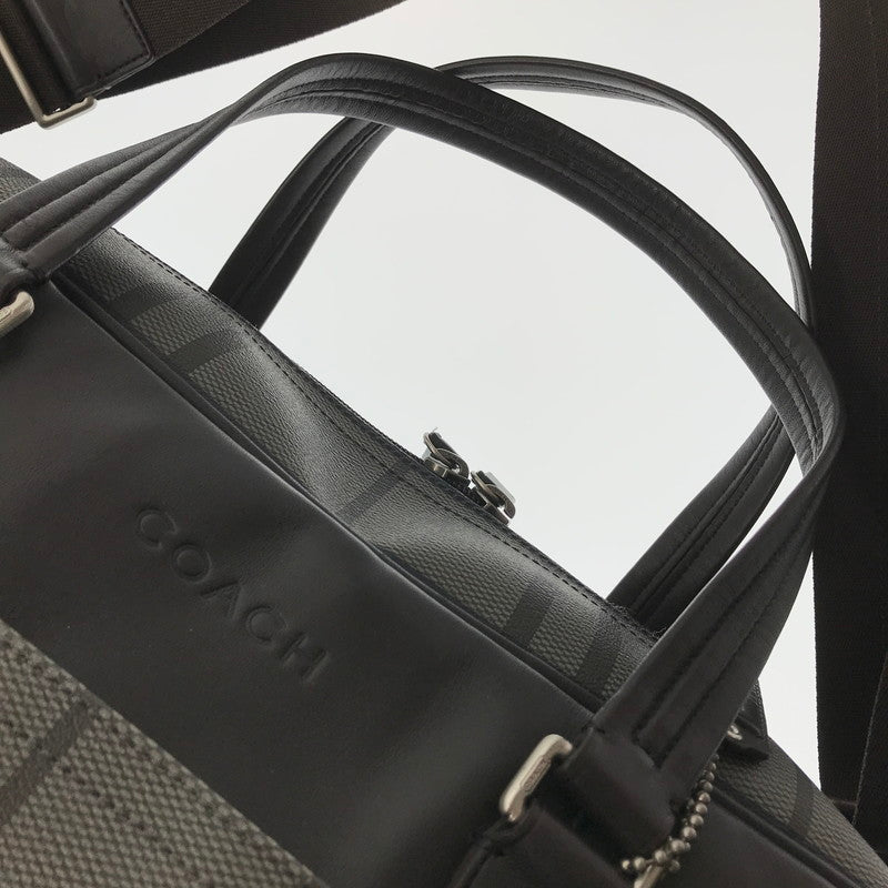 【中古品】【メンズ】 COACH コーチ BOSTON BAG F93211 ボストンバッグ カバン 180-261014-na-28-tagh カラー：グレー系 万代Net店