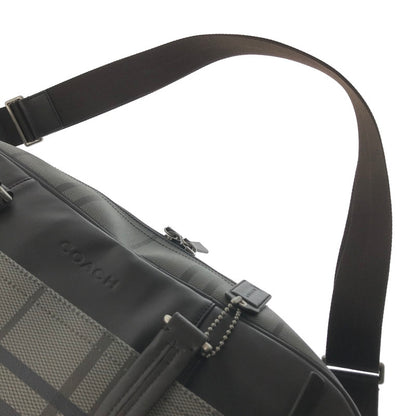【中古品】【メンズ】 COACH コーチ BOSTON BAG F93211 ボストンバッグ カバン 180-261014-na-28-tagh カラー：グレー系 万代Net店
