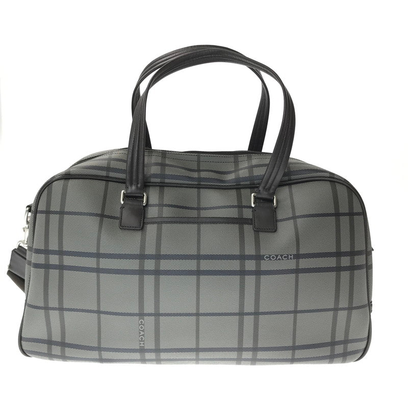【中古品】【メンズ】 COACH コーチ BOSTON BAG F93211 ボストンバッグ カバン 180-261014-na-28-tagh カラー：グレー系 万代Net店
