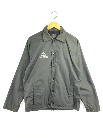 【中古品】【メンズ】 ALPHA INDUSTRIES アルファ COACH JACKET OLIVE 20546-176 コーチ ジャケット アウター 145-260930-rt-07-tagh サイズ：M カラー：オリーブ 万代Net店