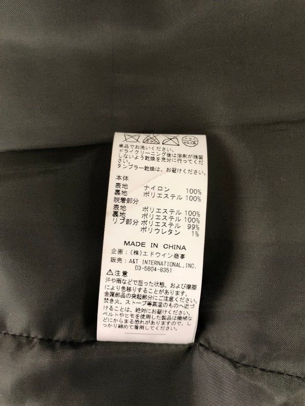 【中古品】【メンズ】 ALPHA INDUSTRIES アルファ FAKE LAYERED MILITARY JACKET OLIVE 20508-076 フェイク レイヤード ミリタリージャケット アウター 145-260930-rt-08-tagh サイズ：M カラー：オリーブ 万代Net店