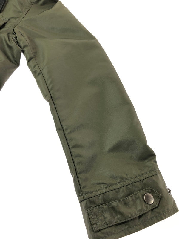 【中古品】【メンズ】 ALPHA INDUSTRIES アルファ FAKE LAYERED MILITARY JACKET OLIVE 20508-076 フェイク レイヤード ミリタリージャケット アウター 145-260930-rt-08-tagh サイズ：M カラー：オリーブ 万代Net店