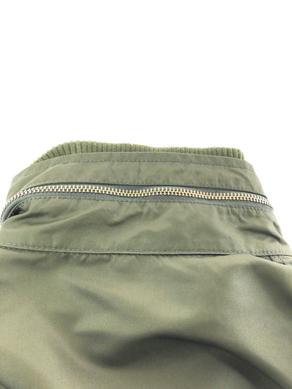 【中古品】【メンズ】 ALPHA INDUSTRIES アルファ FAKE LAYERED MILITARY JACKET OLIVE 20508-076 フェイク レイヤード ミリタリージャケット アウター 145-260930-rt-08-tagh サイズ：M カラー：オリーブ 万代Net店