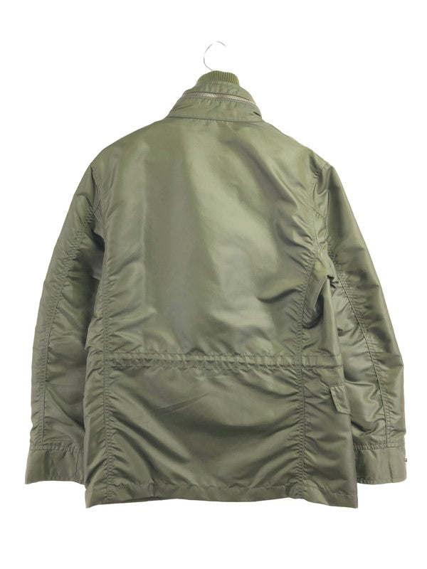 【中古品】【メンズ】 ALPHA INDUSTRIES アルファ FAKE LAYERED MILITARY JACKET OLIVE 20508-076 フェイク レイヤード ミリタリージャケット アウター 145-260930-rt-08-tagh サイズ：M カラー：オリーブ 万代Net店