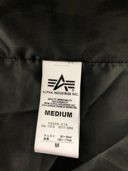 【中古品】【メンズ】 ALPHA INDUSTRIES アルファ FAKE LAYERED MILITARY JACKET OLIVE 20508-076 フェイク レイヤード ミリタリージャケット アウター 145-260930-rt-08-tagh サイズ：M カラー：オリーブ 万代Net店