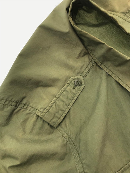 【現状渡し品】【メンズ】 ALPHA INDUSTRIES アルファ インダストリーズ MILITARY SHIRT 25054-019 ミリタリーシャツ 長袖シャツ 145-260926-na-08-tagh サイズ：L カラー：カーキ 万代Net店
