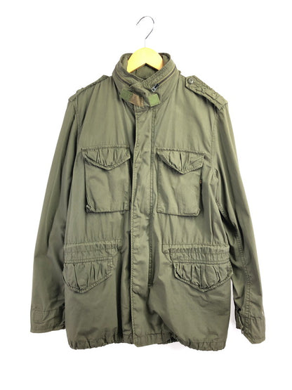 【中古品】【メンズ】 ALPHA INDUSTRIES アルファ M-65 MODEL FIELD JACKET OLIVE 20504-119 エム65 モデル フィールド ジャケット アウター 145-260930-rt-05-tagh サイズ：L カラー：オリーブ 万代Net店