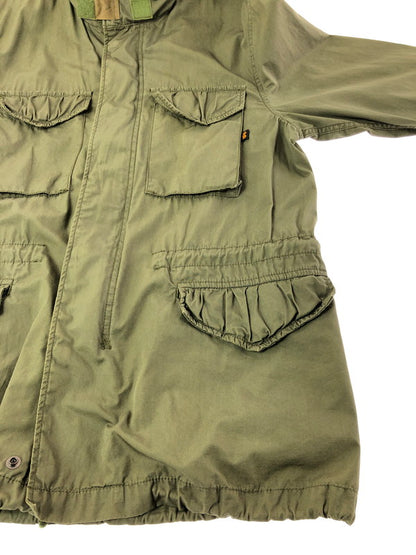 【中古品】【メンズ】 ALPHA INDUSTRIES アルファ M-65 MODEL FIELD JACKET OLIVE 20504-119 エム65 モデル フィールド ジャケット アウター 145-260930-rt-05-tagh サイズ：L カラー：オリーブ 万代Net店