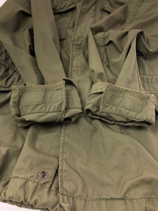 【中古品】【メンズ】 ALPHA INDUSTRIES アルファ M-65 MODEL FIELD JACKET OLIVE 20504-119 エム65 モデル フィールド ジャケット アウター 145-260930-rt-05-tagh サイズ：L カラー：オリーブ 万代Net店