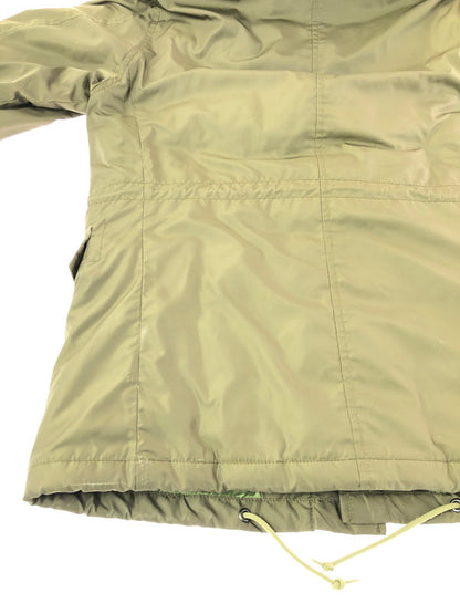 【中古品】【メンズ】 ALPHA INDUSTRIES アルファ HOODED DOWN JACKET OLIVE 20170-019 フーデッド ダウン ジャケット アウター 145-260930-rt-06-tagh サイズ：S カラー：オリーブ 万代Net店