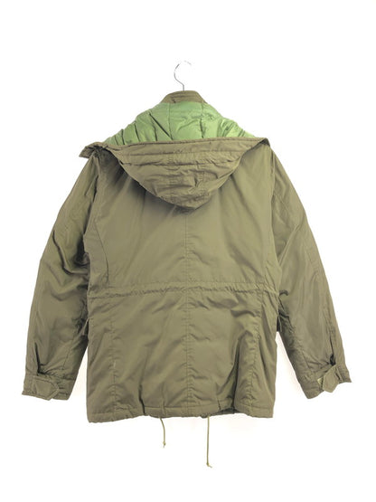 【中古品】【メンズ】 ALPHA INDUSTRIES アルファ HOODED DOWN JACKET OLIVE 20170-019 フーデッド ダウン ジャケット アウター 145-260930-rt-06-tagh サイズ：S カラー：オリーブ 万代Net店
