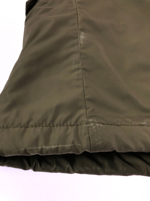 【中古品】【メンズ】 ALPHA INDUSTRIES アルファ HOODED DOWN JACKET OLIVE 20170-019 フーデッド ダウン ジャケット アウター 145-260930-rt-06-tagh サイズ：S カラー：オリーブ 万代Net店