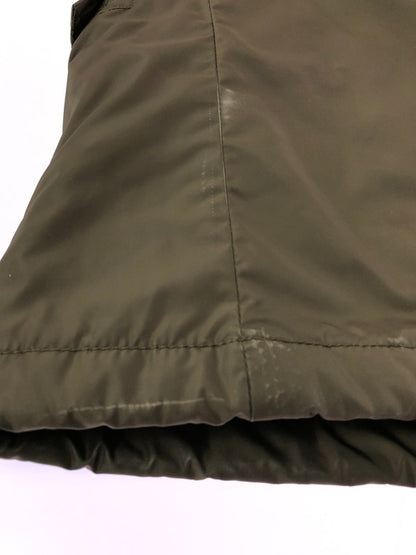 【中古品】【メンズ】 ALPHA INDUSTRIES アルファ HOODED DOWN JACKET OLIVE 20170-019 フーデッド ダウン ジャケット アウター 145-260930-rt-06-tagh サイズ：S カラー：オリーブ 万代Net店