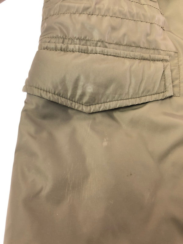 【中古品】【メンズ】 ALPHA INDUSTRIES アルファ HOODED DOWN JACKET OLIVE 20170-019 フーデッド ダウン ジャケット アウター 145-260930-rt-06-tagh サイズ：S カラー：オリーブ 万代Net店