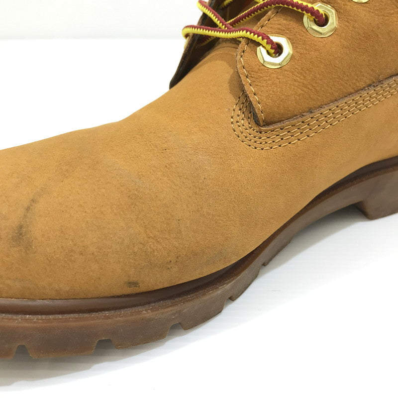 【中古品】【メンズ】 TIMBERLAND ティンバーランド 6-INCH WATER-RESISTANT BOOTS BROWN TB1A27TP231 6インチ ウォーター レジスタント ブーツ 靴 164-260925-rt-07-tagh サイズ：26cm US8W カラー：ベージュ 万代Net店