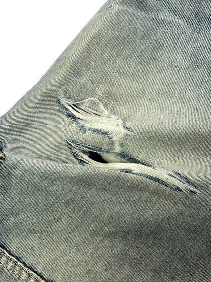 【現状渡し品】【メンズ】 PHAT FARM ファット ファーム CARGO DENIM PANTS カーゴ デニム パンツ ジーパン ボトムス 153-260926-rt-32-tagh サイズ：34 カラー：インディゴ 万代Net店