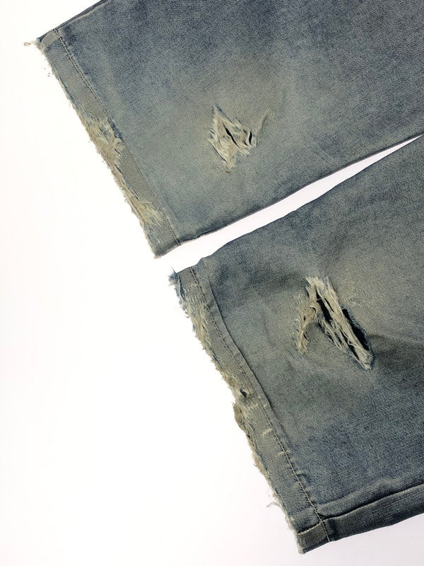 【現状渡し品】【メンズ】 PHAT FARM ファット ファーム CARGO DENIM PANTS カーゴ デニム パンツ ジーパン ボトムス 153-260926-rt-32-tagh サイズ：34 カラー：インディゴ 万代Net店