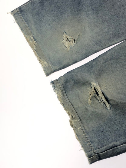 【現状渡し品】【メンズ】 PHAT FARM ファット ファーム CARGO DENIM PANTS カーゴ デニム パンツ ジーパン ボトムス 153-260926-rt-32-tagh サイズ：34 カラー：インディゴ 万代Net店