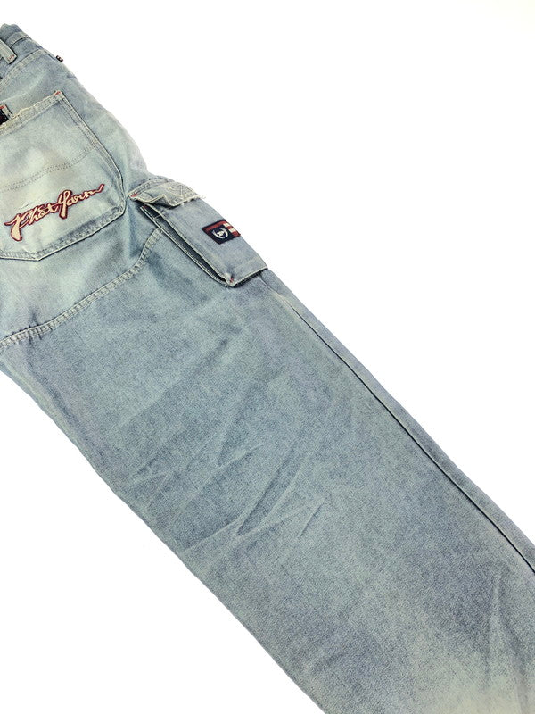 【現状渡し品】【メンズ】 PHAT FARM ファット ファーム CARGO DENIM PANTS カーゴ デニム パンツ ジーパン ボトムス 153-260926-rt-32-tagh サイズ：34 カラー：インディゴ 万代Net店
