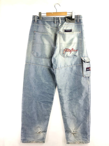 【現状渡し品】【メンズ】 PHAT FARM ファット ファーム CARGO DENIM PANTS カーゴ デニム パンツ ジーパン ボトムス 153-260926-rt-32-tagh サイズ：34 カラー：インディゴ 万代Net店