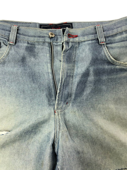 【現状渡し品】【メンズ】 PHAT FARM ファット ファーム CARGO DENIM PANTS カーゴ デニム パンツ ジーパン ボトムス 153-260926-rt-32-tagh サイズ：34 カラー：インディゴ 万代Net店