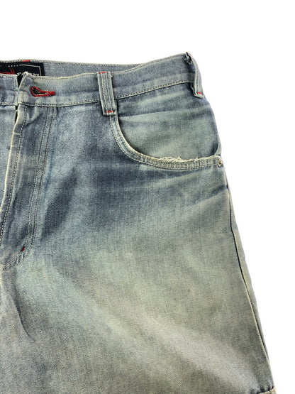 【現状渡し品】【メンズ】 PHAT FARM ファット ファーム CARGO DENIM PANTS カーゴ デニム パンツ ジーパン ボトムス 153-260926-rt-32-tagh サイズ：34 カラー：インディゴ 万代Net店