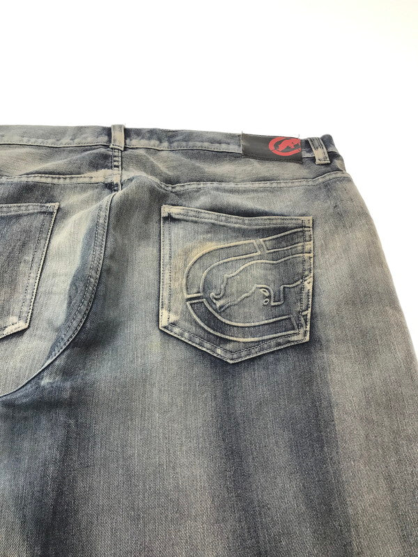 【中古品】【メンズ】 ECKO UNITED エコー アンリミテッド BAGGY DENIM PANTS バギー デニムパンツ ボトムス 157-260926-na-18-tagh サイズ：44 カラー：インディゴ 万代Net店