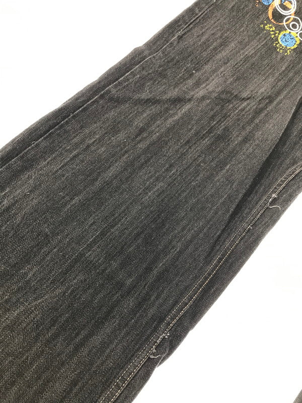 【中古品】【メンズ】 MECCA メッカ NO.13 WIDE DENIM PANTS ワイド デニムパンツ ボトムス 157-260926-na-17-tagh サイズ：42/34 カラー：ブラック 万代Net店