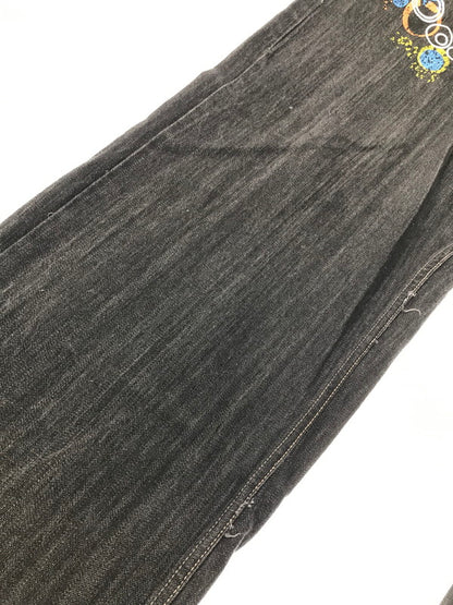 【中古品】【メンズ】 MECCA メッカ NO.13 WIDE DENIM PANTS ワイド デニムパンツ ボトムス 157-260926-na-17-tagh サイズ：42/34 カラー：ブラック 万代Net店