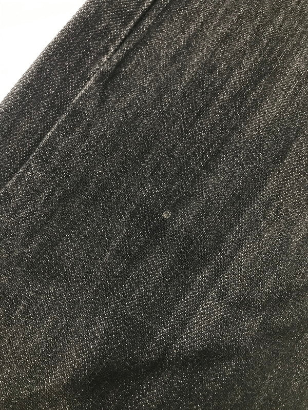 【中古品】【メンズ】 MECCA メッカ NO.13 WIDE DENIM PANTS ワイド デニムパンツ ボトムス 157-260926-na-17-tagh サイズ：42/34 カラー：ブラック 万代Net店
