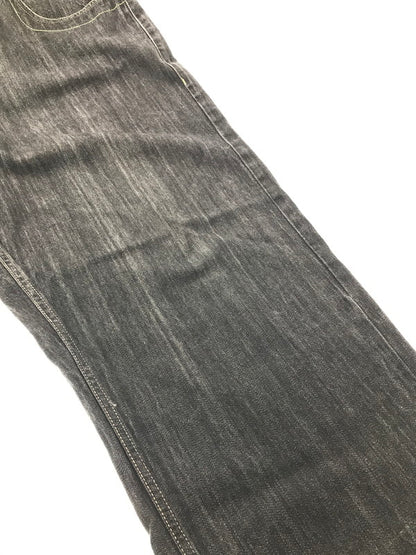 【中古品】【メンズ】 MECCA メッカ NO.13 WIDE DENIM PANTS ワイド デニムパンツ ボトムス 157-260926-na-17-tagh サイズ：42/34 カラー：ブラック 万代Net店