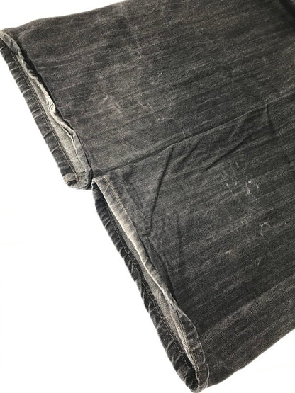 【中古品】【メンズ】 MECCA メッカ NO.13 WIDE DENIM PANTS ワイド デニムパンツ ボトムス 157-260926-na-17-tagh サイズ：42/34 カラー：ブラック 万代Net店