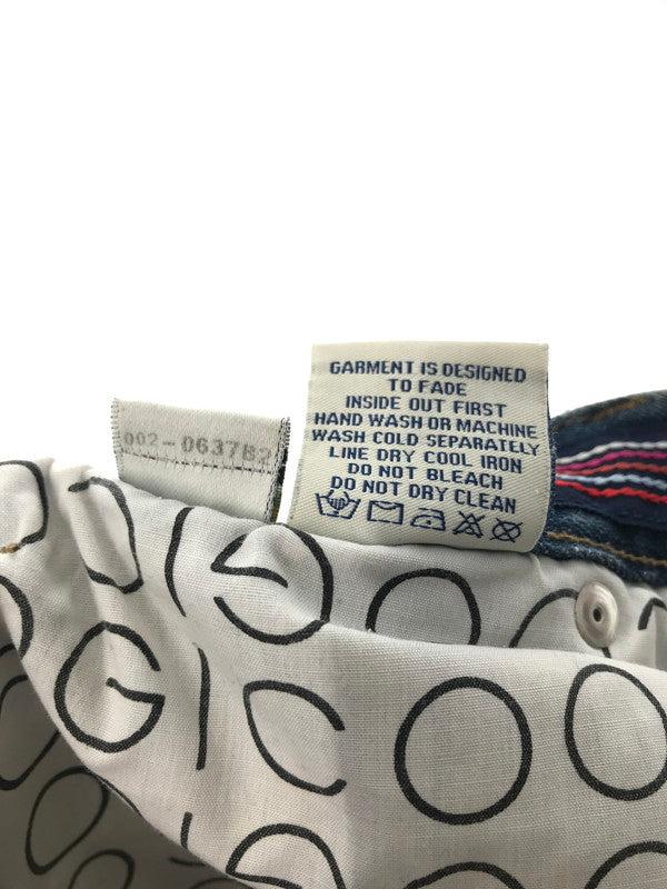 【中古品】【メンズ】 COOGI クージー BAGGY DENIM PANTS 002-063782 バギー デニムパンツ ボトムス 157-260926-na-19-tagh サイズ：W38 カラー：インディゴ 万代Net店