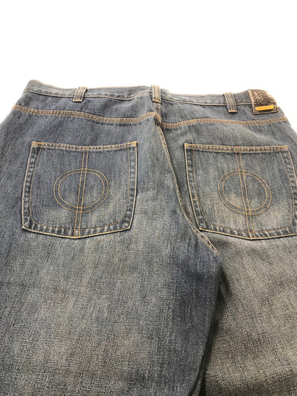 【中古品】【メンズ】 COOGI クージー BAGGY DENIM PANTS 002-063782 バギー デニムパンツ ボトムス 157-260926-na-19-tagh サイズ：W38 カラー：インディゴ 万代Net店