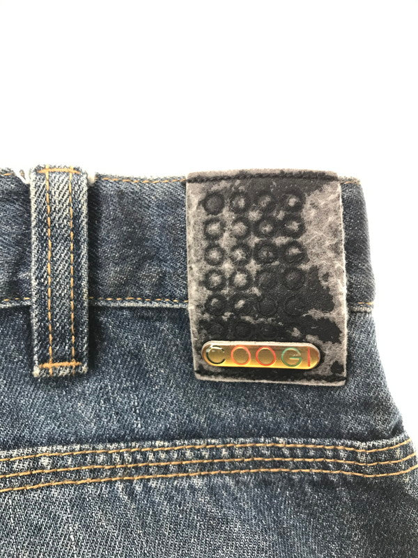 【中古品】【メンズ】 COOGI クージー BAGGY DENIM PANTS 002-063782 バギー デニムパンツ ボトムス 157-260926-na-19-tagh サイズ：W38 カラー：インディゴ 万代Net店