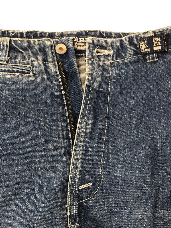 【現状渡し品】【メンズ】 PHAT FARM ファット ファーム CARGO DENIM PANTS PPT92315 カーゴ デニム パンツ ジーパン ボトムス 153-260926-rt-31-tagh サイズ：32 カラー：インディゴ 万代Net店