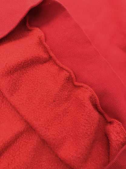 【中古品】【メンズ】 FUBU フブ 90's FB LOGO HOODIE RED FAM-42704 90年代 ロゴ フーディー パーカー 142-260924-rt-24-tagh サイズ：不明 下記参照 カラー：レッド 万代Net店