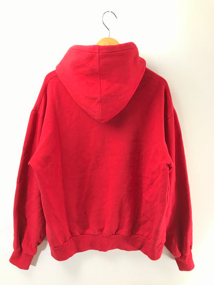 【中古品】【メンズ】 FUBU フブ 90's FB LOGO HOODIE RED FAM-42704 90年代 ロゴ フーディー パーカー 142-260924-rt-24-tagh サイズ：不明 下記参照 カラー：レッド 万代Net店