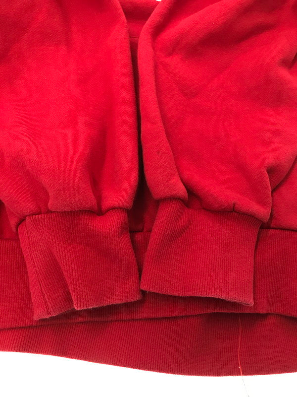 【中古品】【メンズ】 FUBU フブ 90's FB LOGO HOODIE RED FAM-42704 90年代 ロゴ フーディー パーカー 142-260924-rt-24-tagh サイズ：不明 下記参照 カラー：レッド 万代Net店