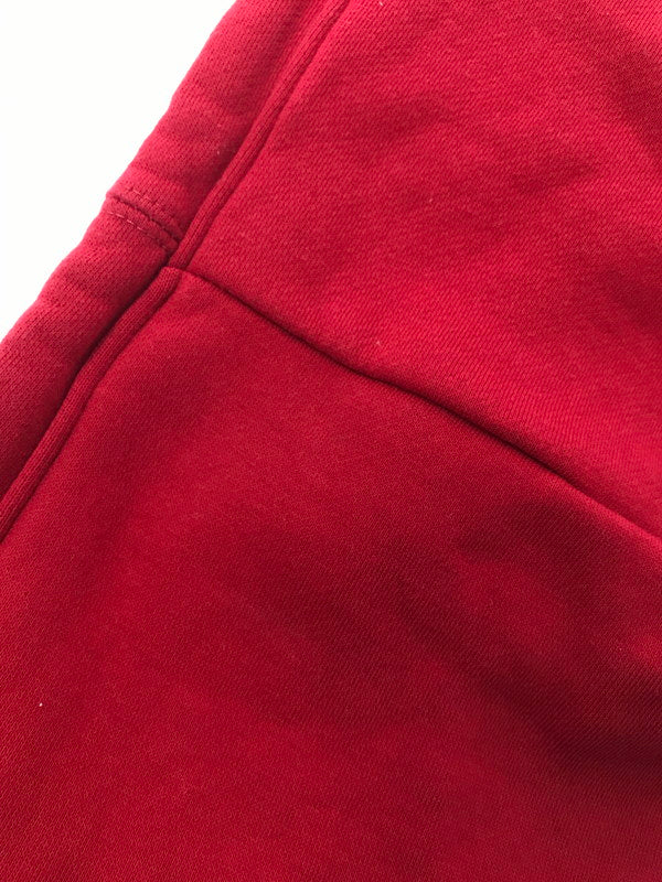 【中古品】【メンズ】 FUBU フブ 90's FB LOGO HOODIE RED FAM-42704 90年代 ロゴ フーディー パーカー 142-260924-rt-24-tagh サイズ：不明 下記参照 カラー：レッド 万代Net店