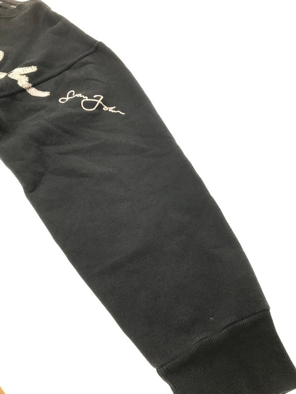 【中古品】【メンズ】 SEAN JOHN ショーンジョン 90's LOGO SWEATSHIRT BLACK 90年代 ロゴ スウェット シャツ 韓国製 トレーナー トップス 142-260924-rt-23-tagh サイズ：XL カラー：ブラック 万代Net店